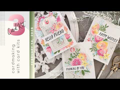 Simon Says Clear Stamps Watercolor Bouquet 2389ssc