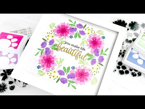Simon Says Stamp BEAUTIFUL Wafer Dies sssd112326 *