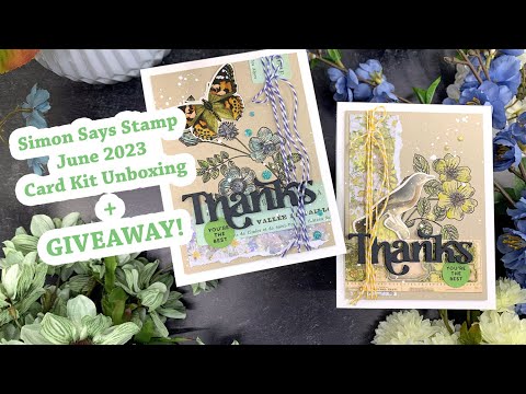 Simon Says Stamp Fancy Thanks Wafer Dies sssd112802 Dear Friend