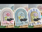 Simon Says Stamp Card Kit of the Month August 2024 Graceful Flowers ck0824 *