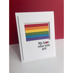 Simon Says Stamp Pride Flags Wafer Die sssd112818 Dear Friend We Love You Card | color-code:ALT01