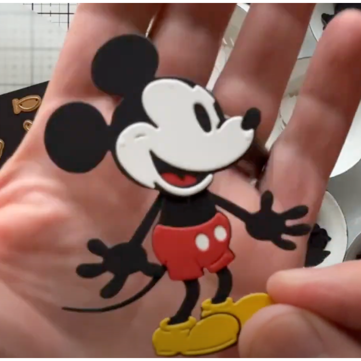 Spellbinders Steamboat Willie Minnie Mickey Mouse Duo Etched Dies