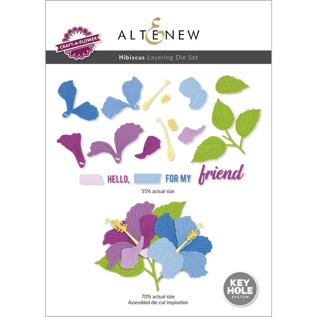 Altenew Craft-A-Flower Hibiscus Layering Dies alt8781