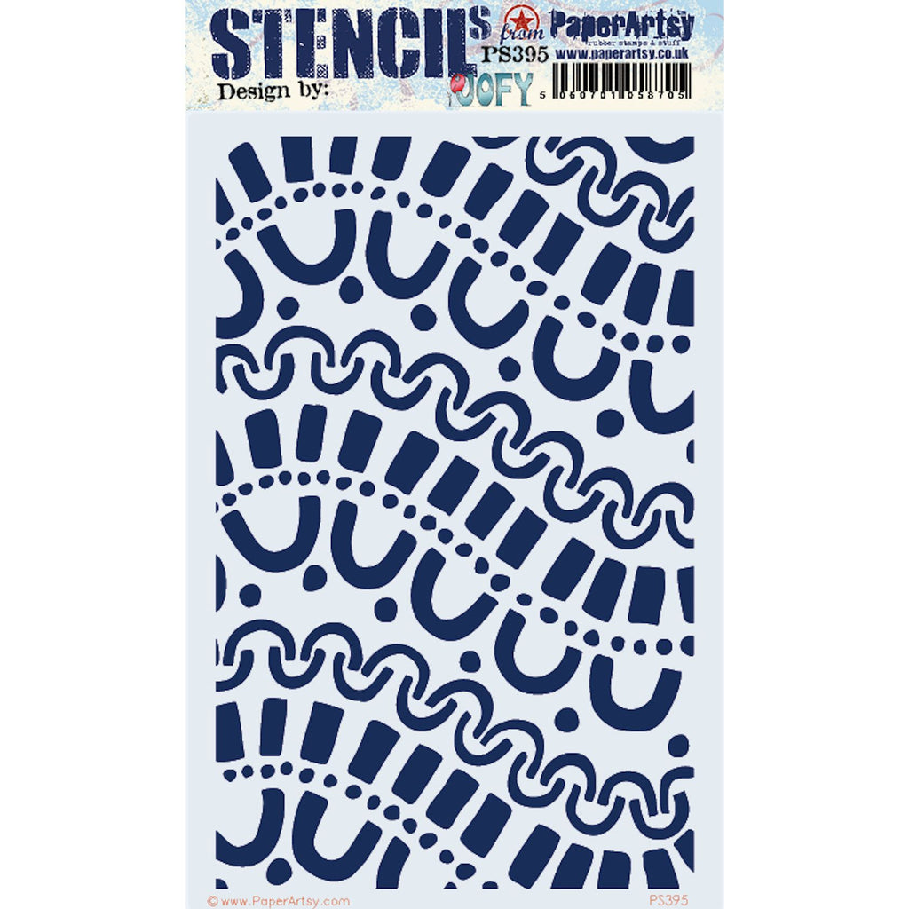 Paper Artsy JOFY Large Stencil ps395