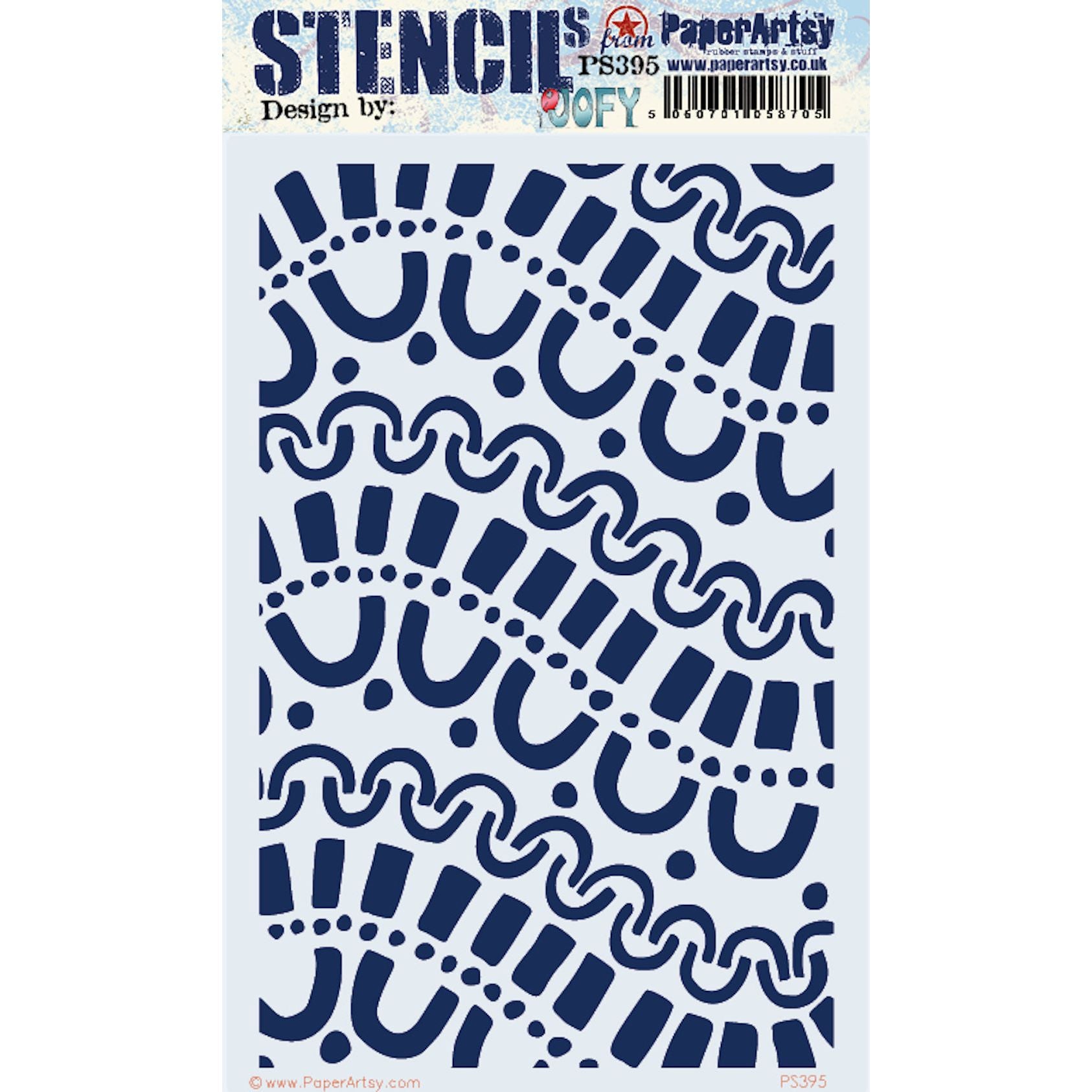 Paper Artsy JOFY Large Stencil ps395