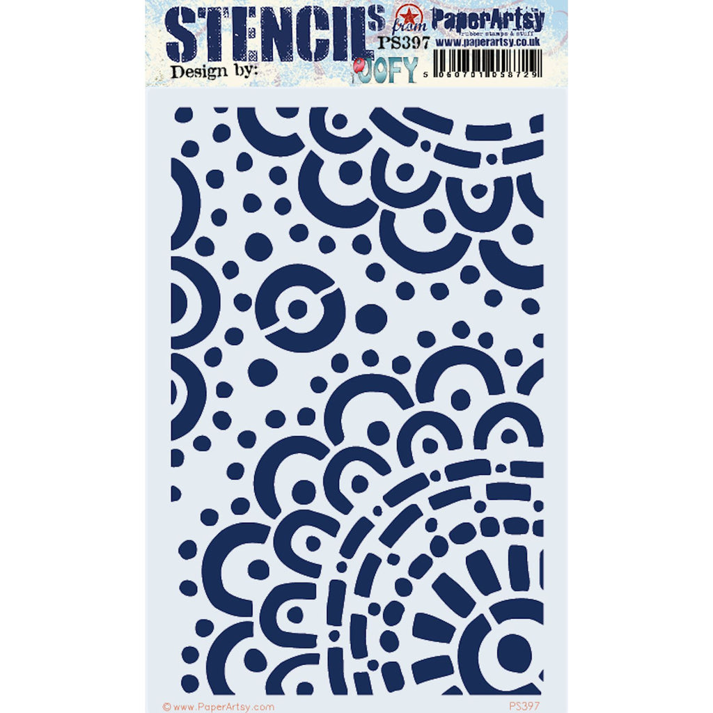 Paper Artsy JOFY Large Stencil ps397
