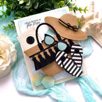 Papertrey Ink Go-To Gift Card Holder Beach Bag Dies PTI-0658 beach bag