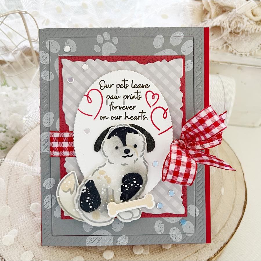 Papertrey Ink Paw Prints Dies PTI-0664 grief