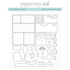 Papertrey Ink Christmas in Frames Dies pti-0704