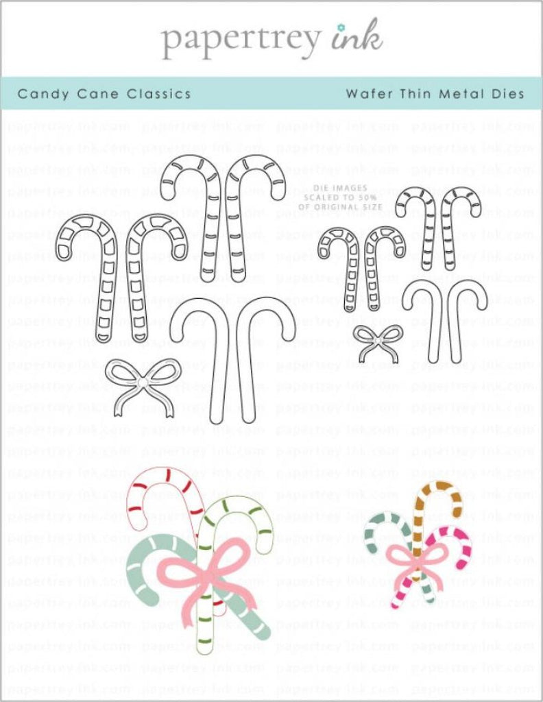 Papertrey Ink Candy Cane Classic Dies pti-0710