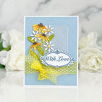 Papertrey Ink Vintage Frames Dies pti-0749 with love