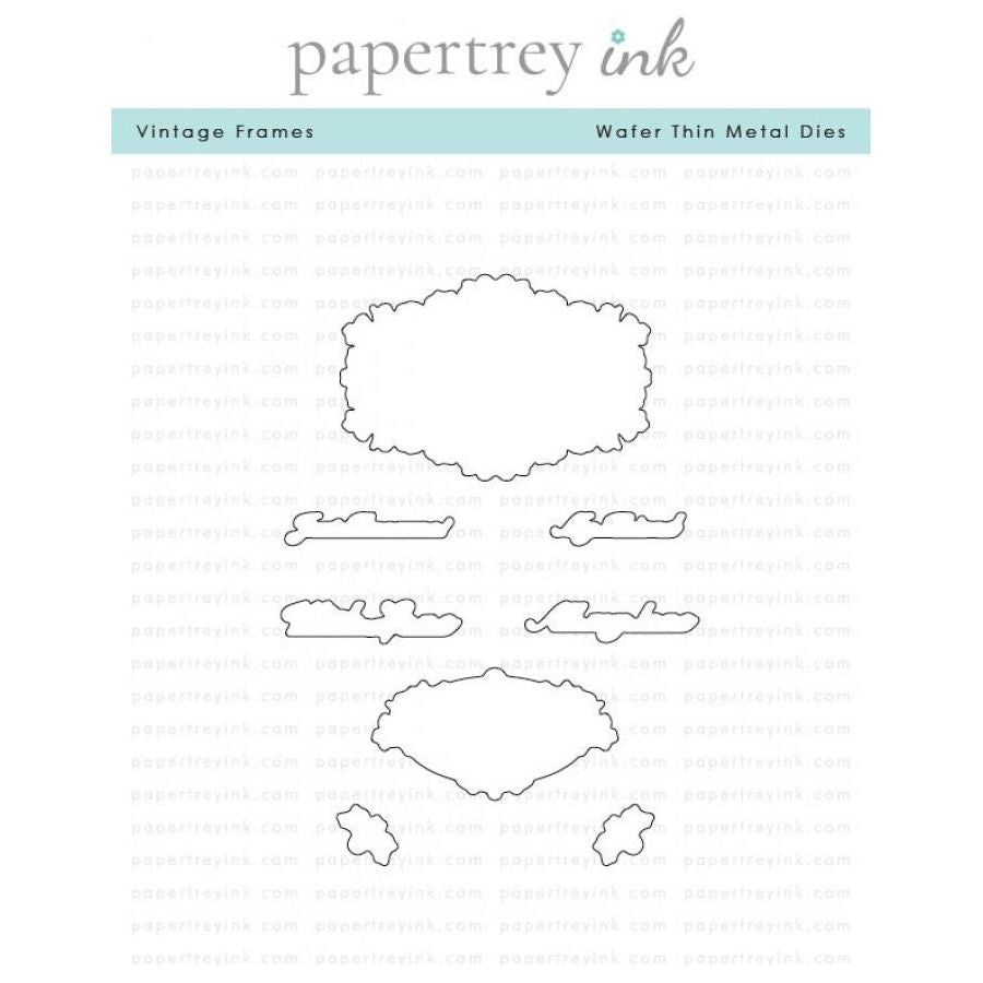 Papertrey Ink Vintage Frames Dies pti-0749