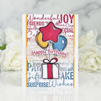 Papertrey Ink Scribble Balloons Dies pti-0750 birthday balloons