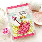 Papertrey Ink Weather it Together Dies pti-0761 flowers | color-code:ALT02