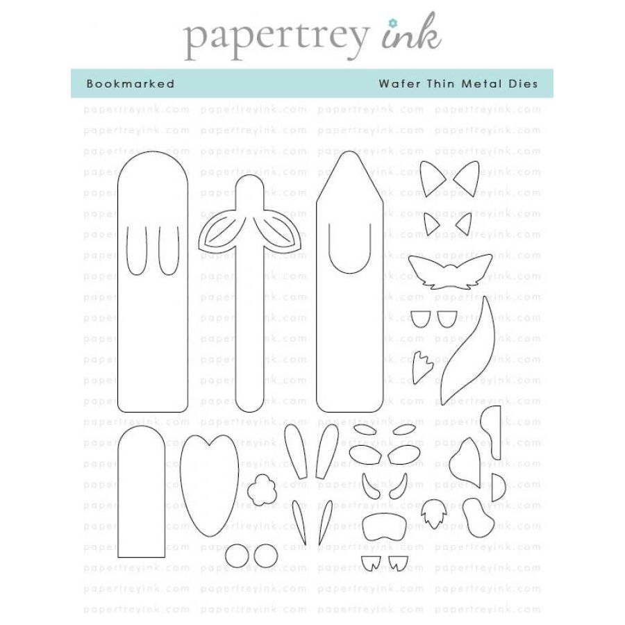 Papertrey Ink Bookmarked Dies pti-0777