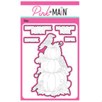 Pink and Main Pumpkins and Crows Clear Stamp and Die Set
