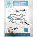 La-La Land Crafts Plane Banners Die 8832
