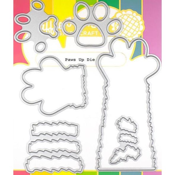 Waffle Flower Paws Up Dies 421576