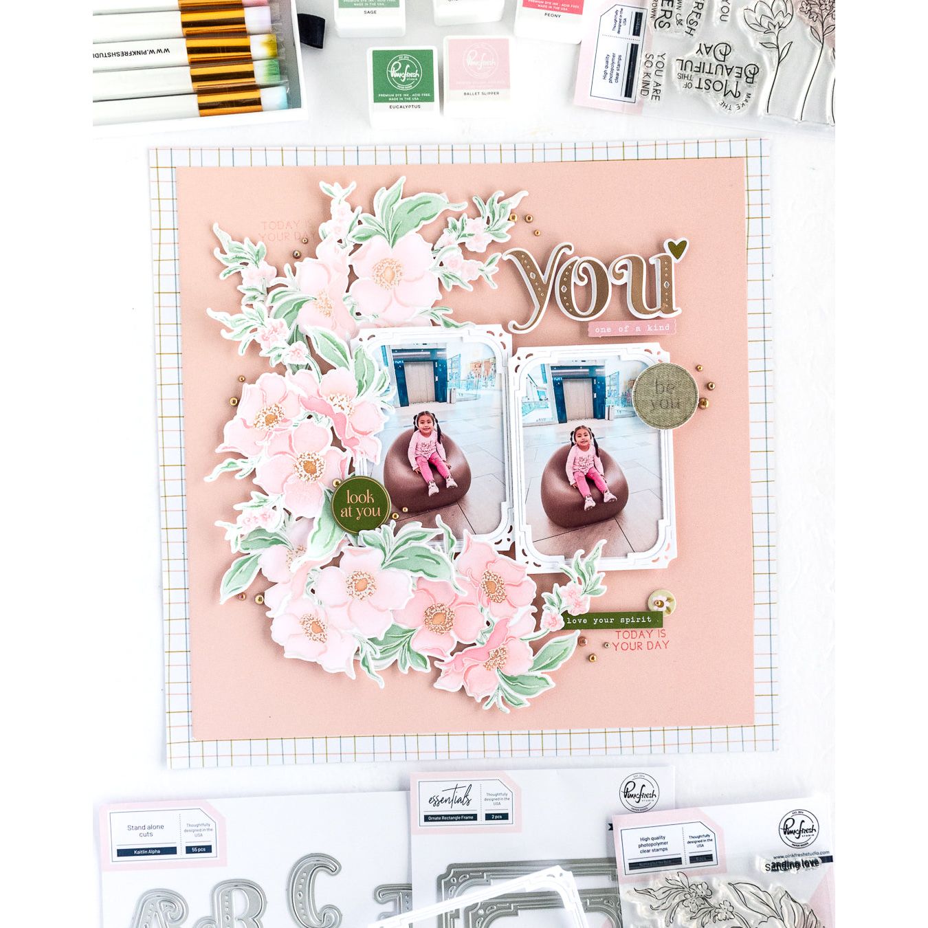 Pinkfresh Studio Nothing But The Best Dies 190223 One Of A Kind You Layout | color-code:ALT01