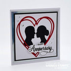 Whimsy Stamps Special Day Clear Stamps CWSD450 Anniversary