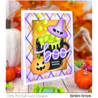 Pretty Pink Posh Large Boo Shadow Dies spooky wishes