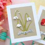 Simon Says Stamp Snowbell Bouquet Wafer Dies s984 Rain or Shine Hello Card | color-code:ALT01