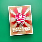 Ranger Simon Hurley Cookie Dough Lunar Paste hua84716 Santa Claus is coming to town card example