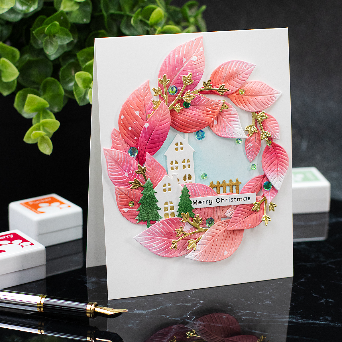 Simon Says Stamp Pawsitively Saturated Ink Cubes Red Berries ssc608 Season Of Wonder | color-code:ALT03