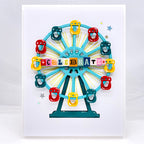 Simon Says Stamp Ferris Wheel Wafer Dies 1451sd Birthday Card
