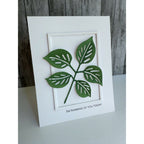 Simon Says Stamp Rose Branch Wafer Dies 1316md Friend Like You Thinking of You Card
