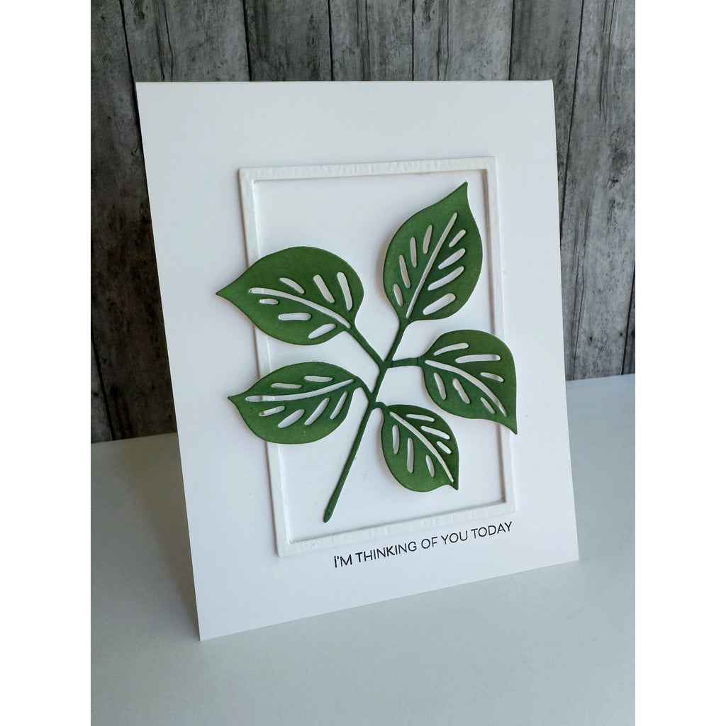 Simon Says Stamp Rose Branch Wafer Dies 1316md Friend Like You Thinking of You Card