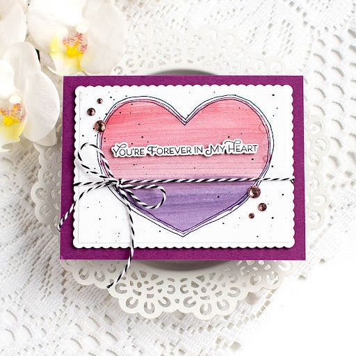 Simon Says Stamp Rounded Hearts Wafer Dies 1542sd Heart to Heart Love Card | color-code:ALT04