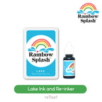 Rainbow Splash Ink Pad And Re-Inker Set Lake
