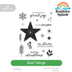 Rainbow Splash Clear Stamps Glad Tidings rs125c