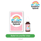 Rainbow Splash Ink Pad And Re-Inker Set Ballet