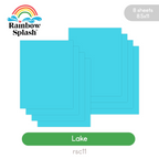 Rainbow Splash Cardstock Lake rsc11