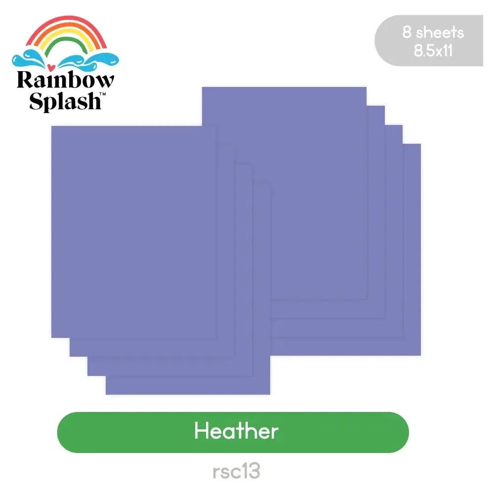 Rainbow Splash Heather Cardstock Rainbow Splash Heather Cardstock