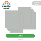 Rainbow Splash Cardstock Gravel rsc15