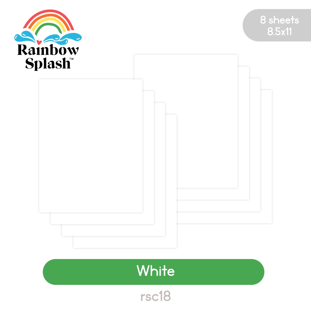 Rainbow Splash Cardstock White rsc18 – Simon Says Stamp