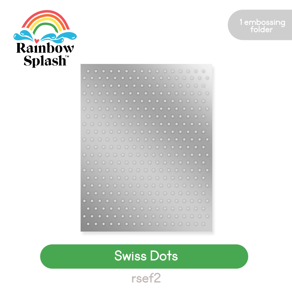 Simon Says Stamp Swiss Dots Embossing Folder Simon Says Stamp Swiss Dots Embossing Folder