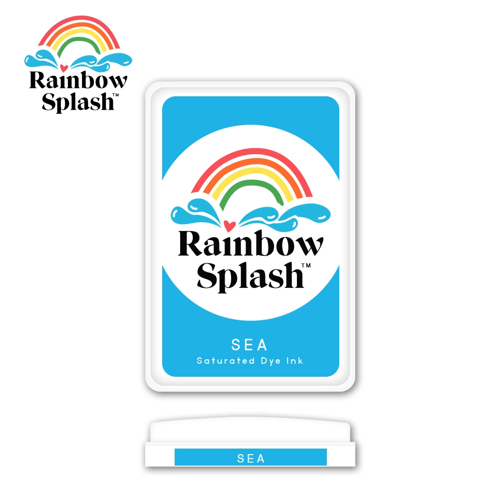 Rainbow Splash Ink Pad Sea rsi12