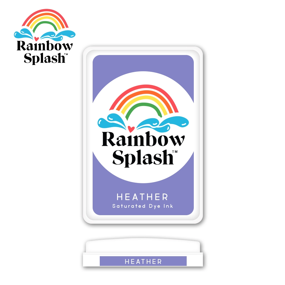 Rainbow Splash Ink Pad Heather rsi13