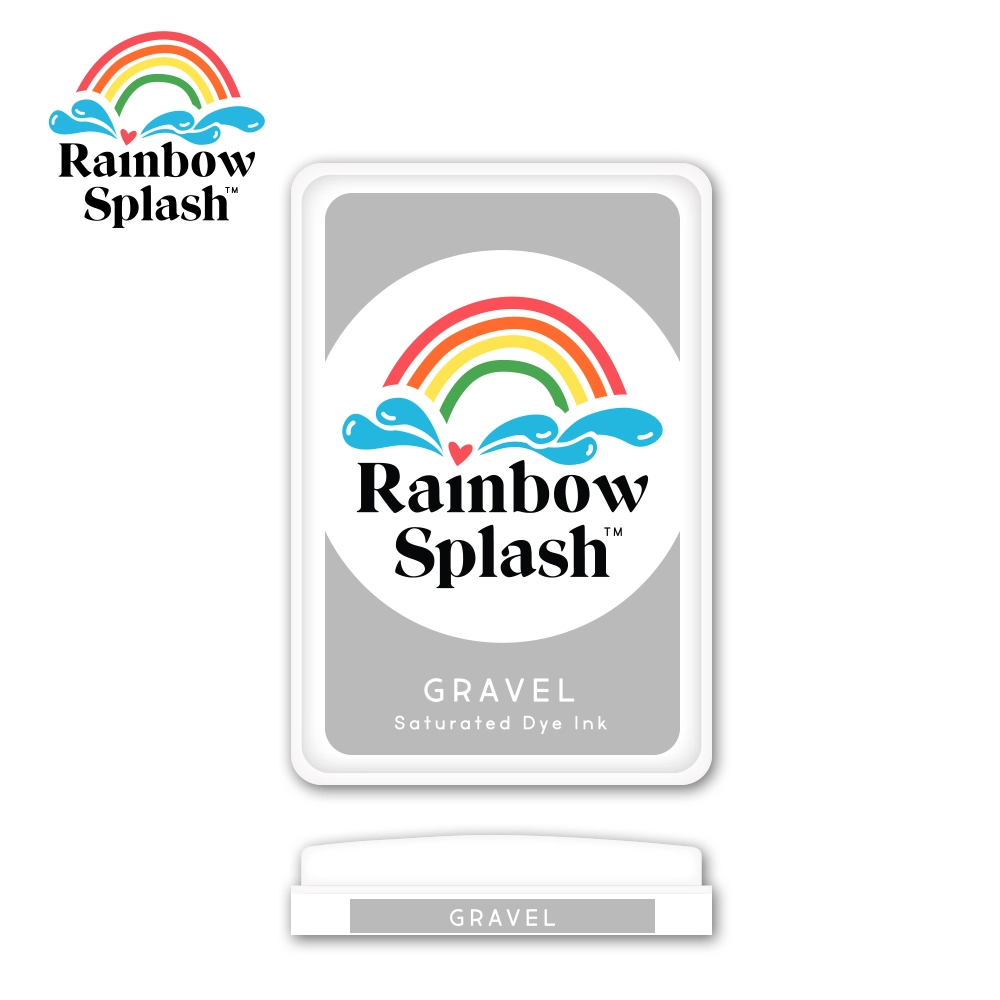 Rainbow Splash Ink Pad Gravel rsi15