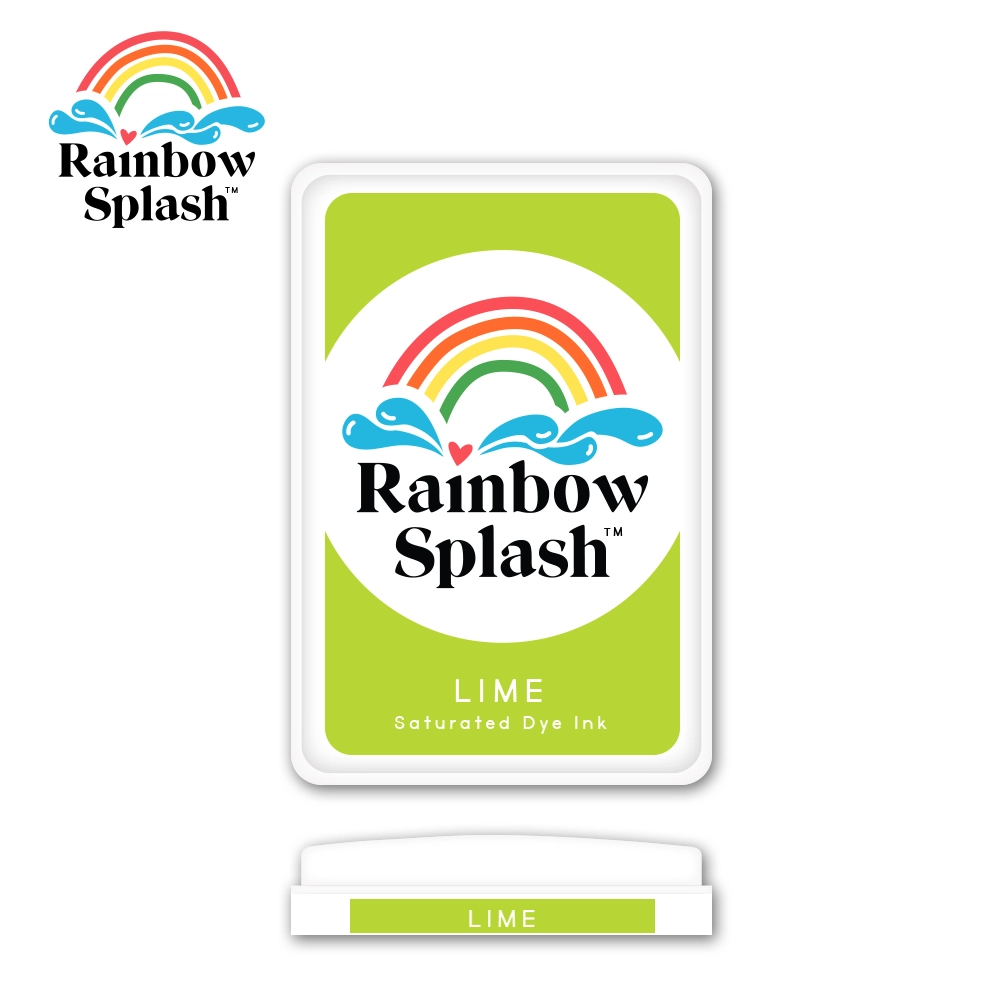 Rainbow Splash Ink Pad Lime rsi8