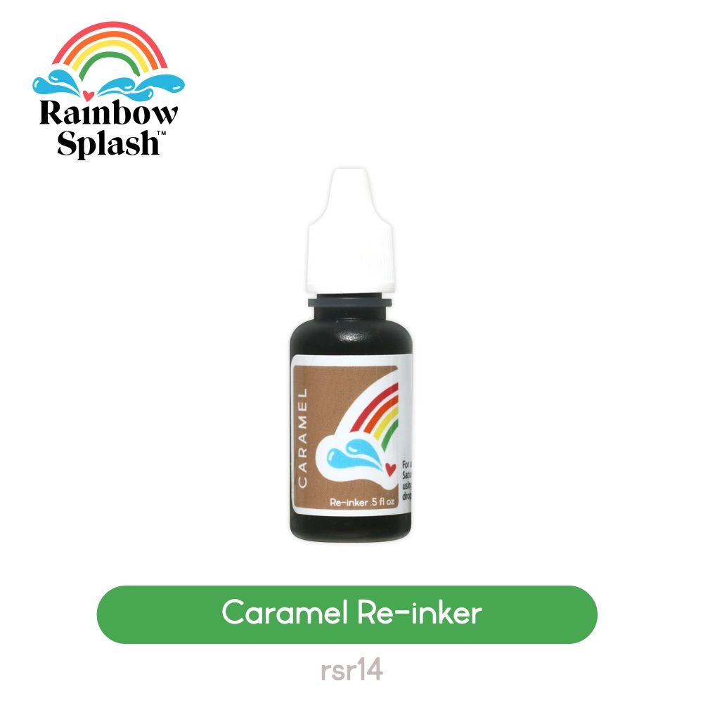 Rainbow Splash Re-inker Caramel rsr14