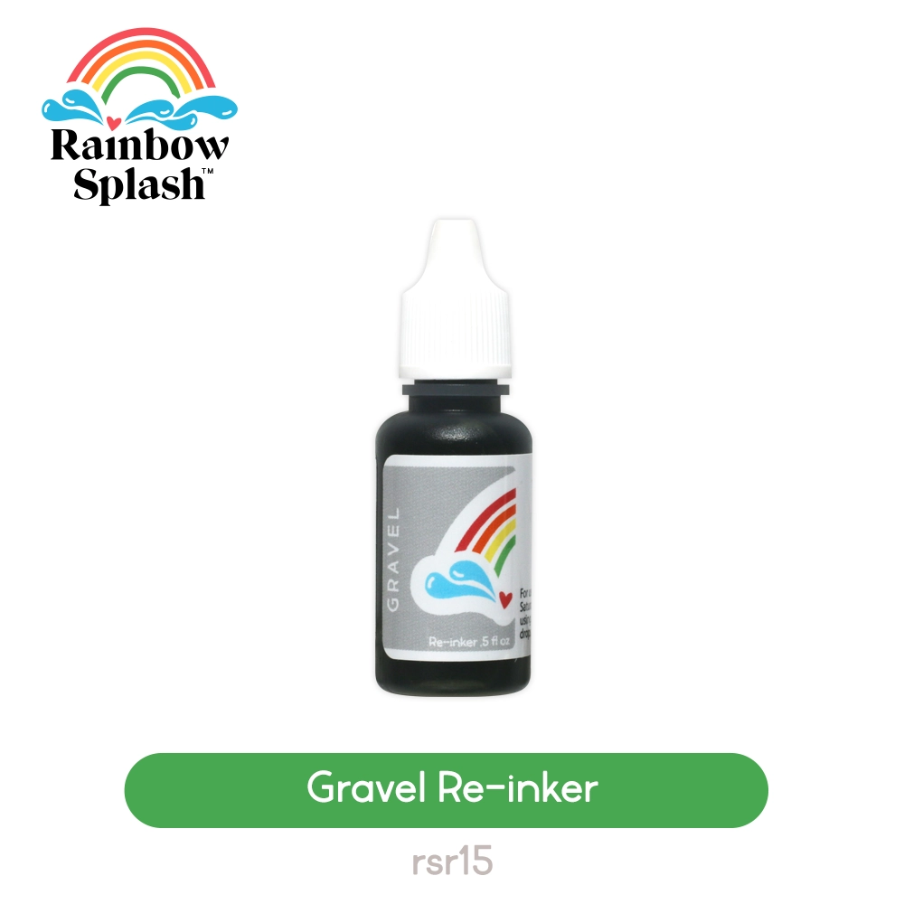 Rainbow Splash Re-inker Gravel rsr15