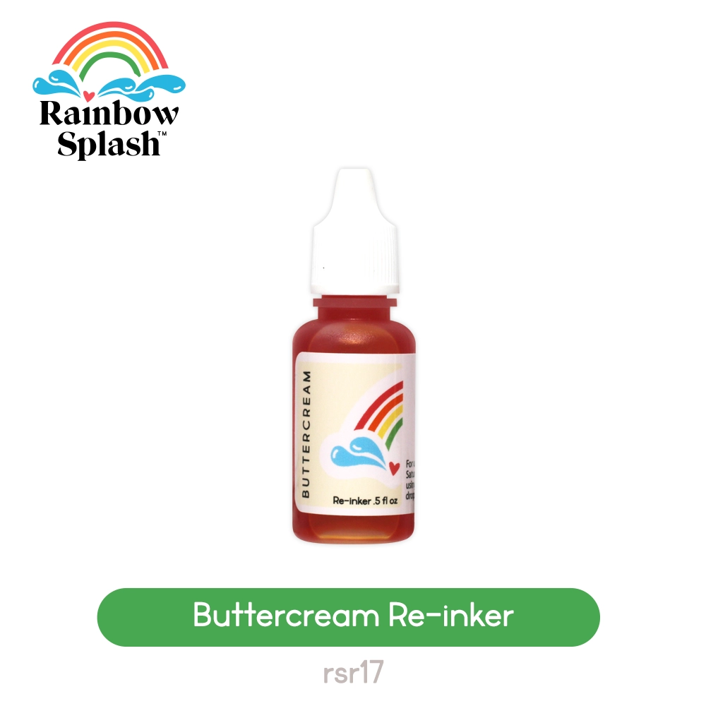 Rainbow Splash Re-inker Buttercream rsr17