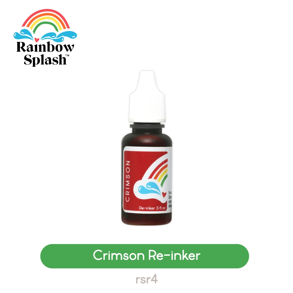 Rainbow Splash Re-inker Crimson rsr4