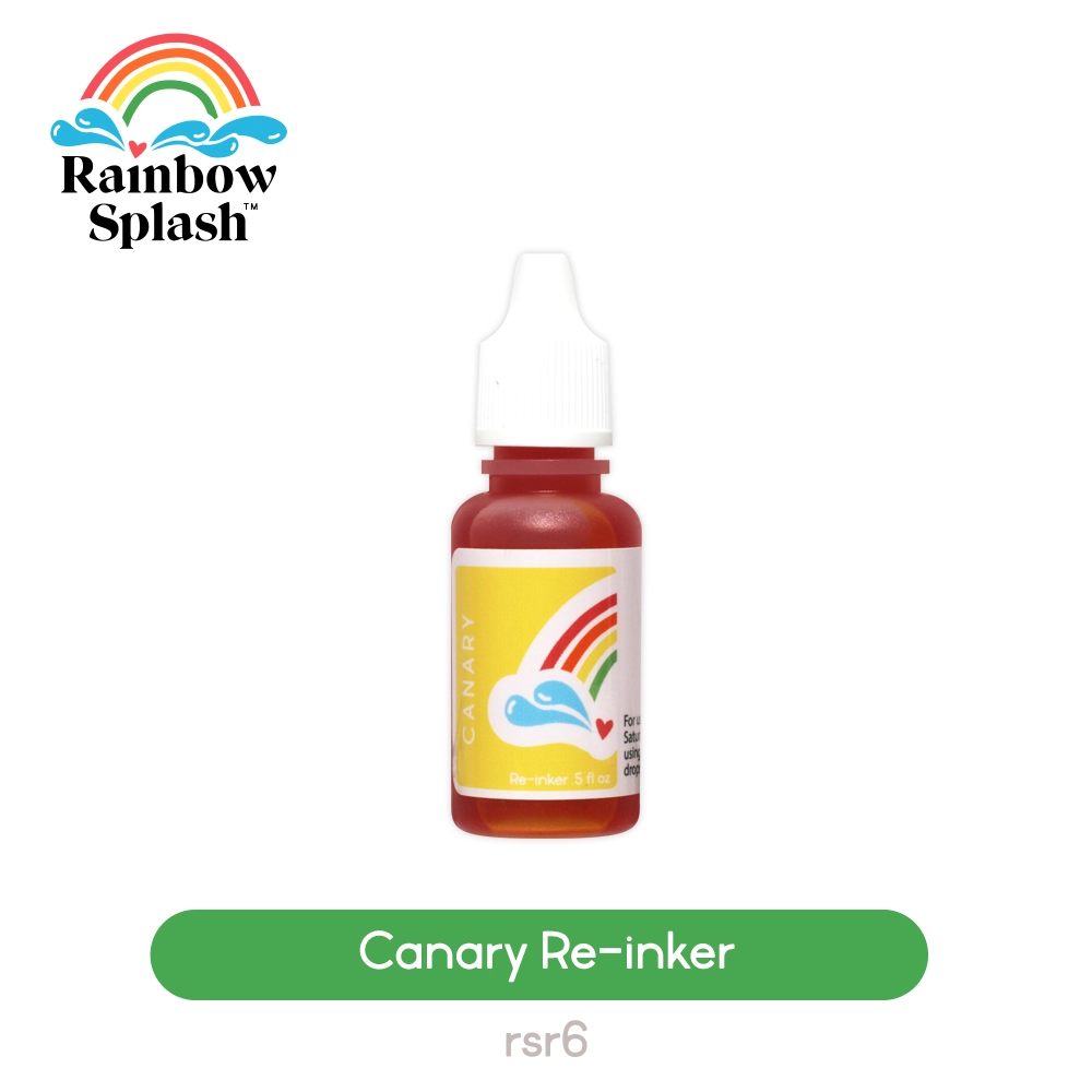 Rainbow Splash Re-inker Canary rsr6