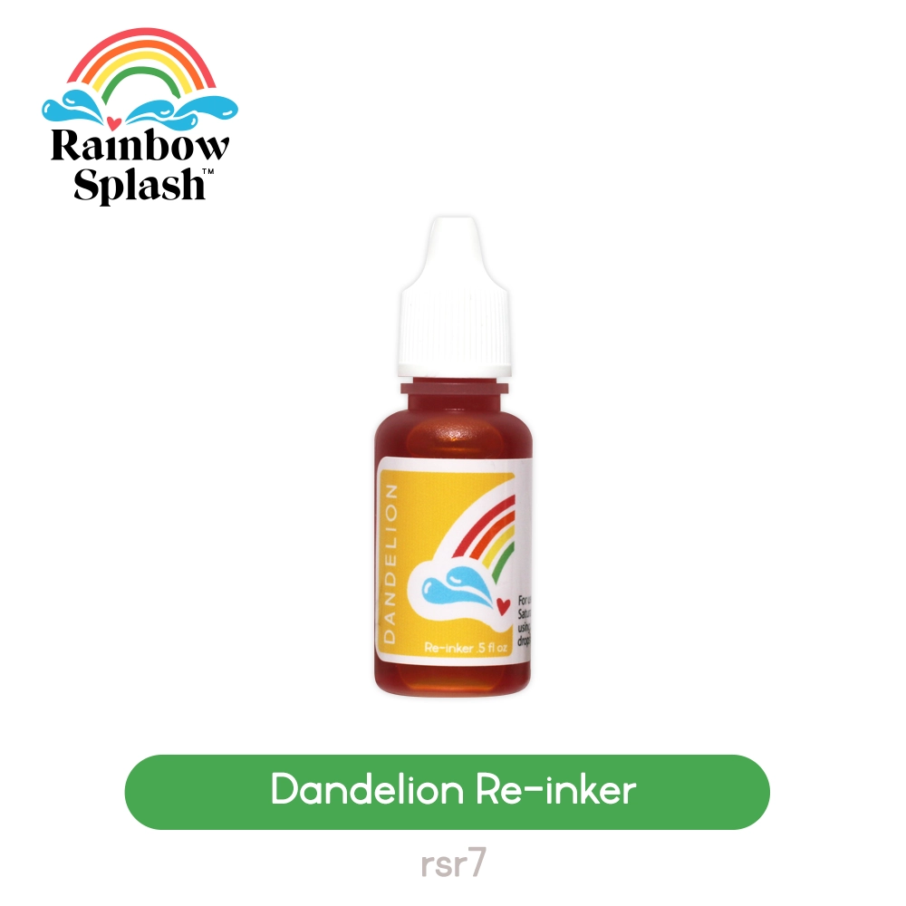 Rainbow Splash Re-inker Dandelion rsr7